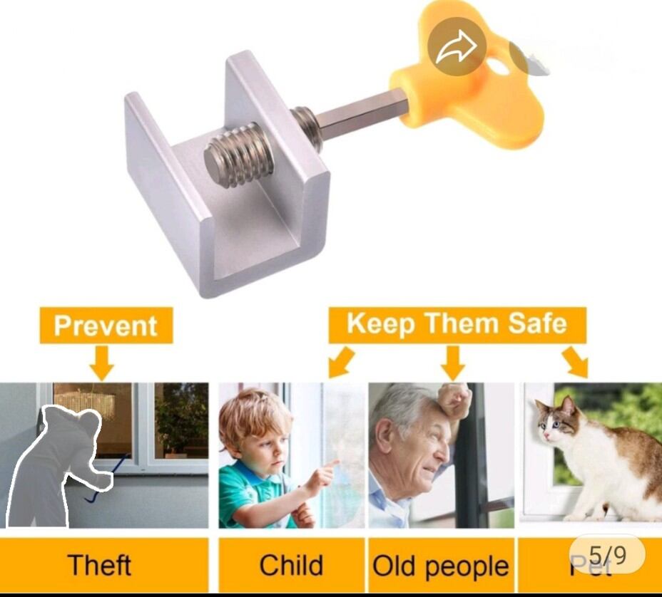 Ổ khoá cửa sổ trượt an toàn