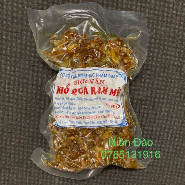 Khổ qua ram mè 200 gr