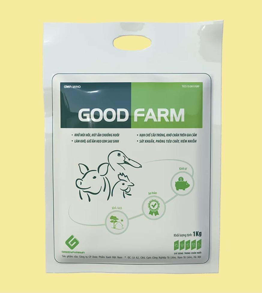 MEN VI SINH RẮC CHUỒNG GOOD FARM
