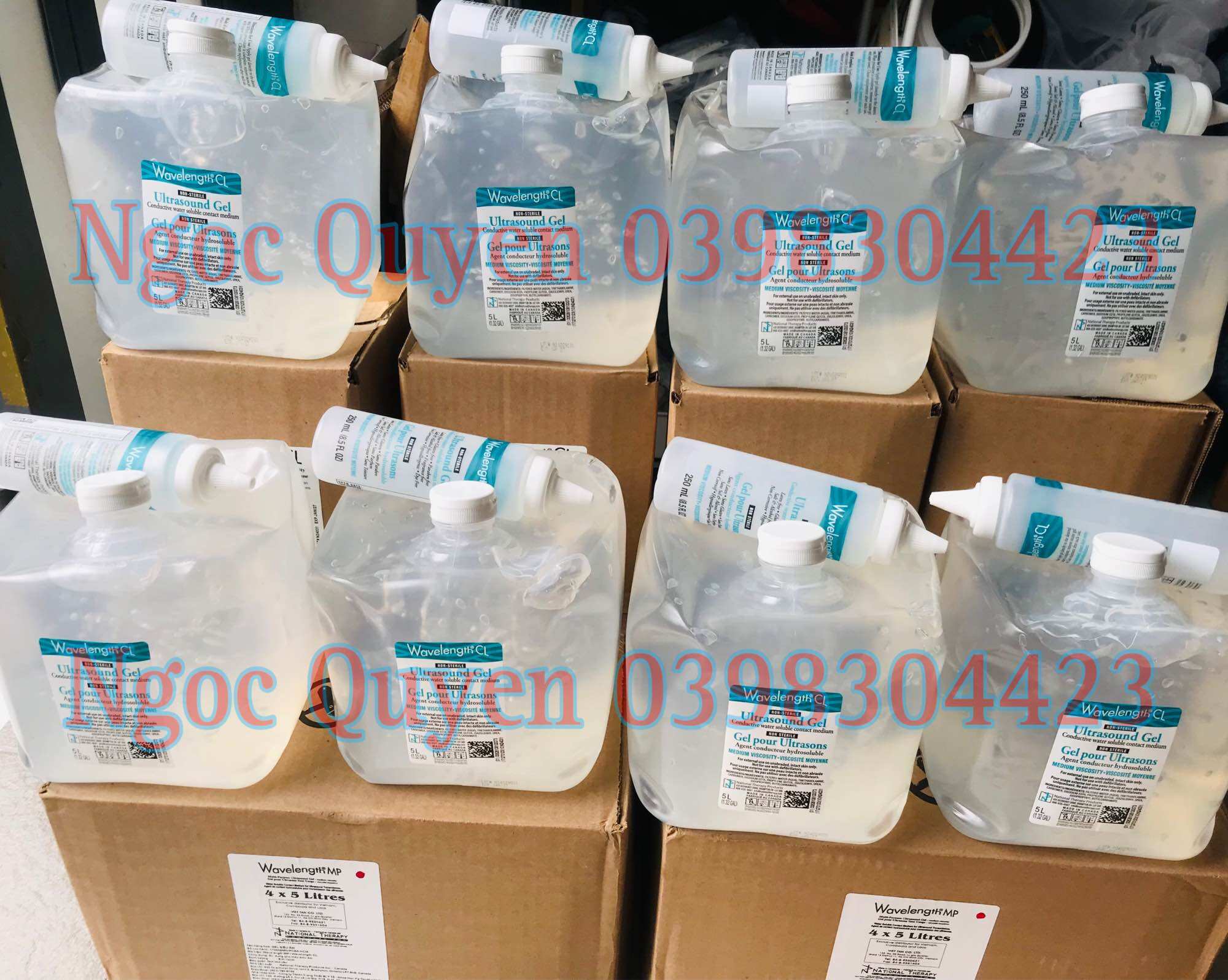 Gel Triệt Lông Lạnh Wavelength Trắng – Gel Hifu (5 Lít/Can)