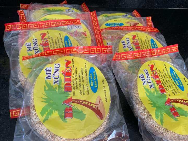 combo 4 bánh mè xửng Bà Điền