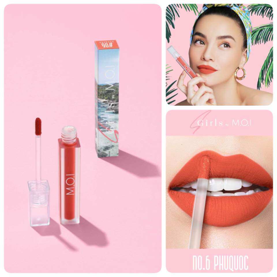 [MUA 1 TẶNG 3] SON NHUNG SGIRLS by MOI SUMMER EDITION