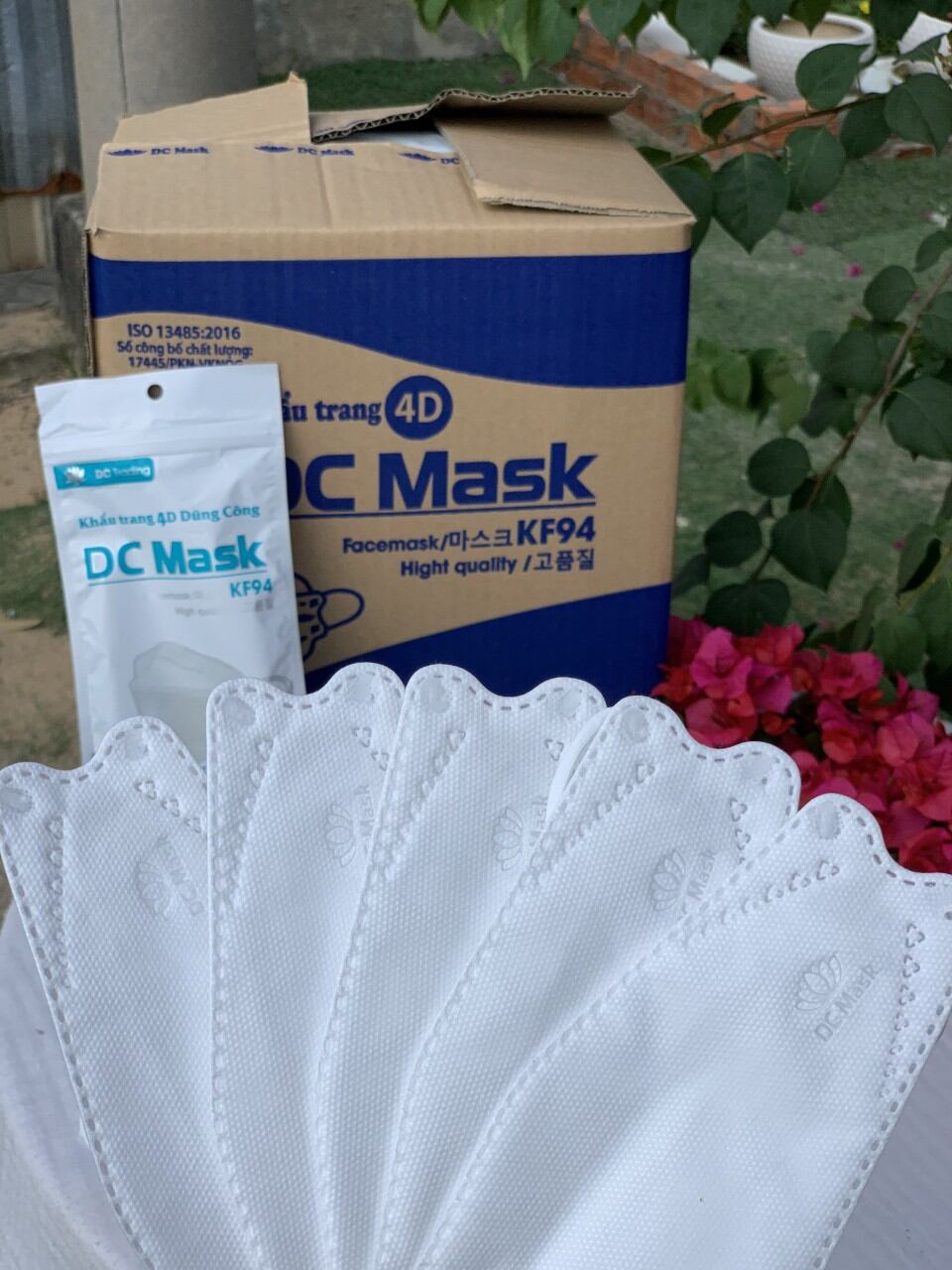 Khẩu trang 4D KF94 DC Mask (thùng 300 cái)
