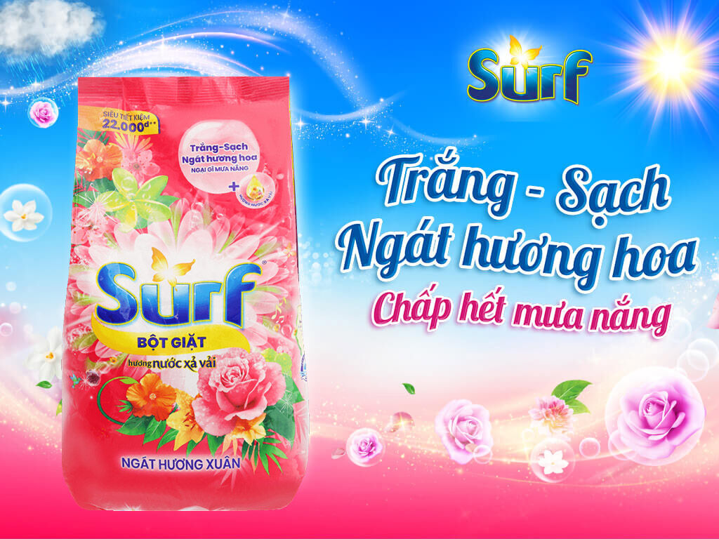 Bột giặt Surf 5.5kg