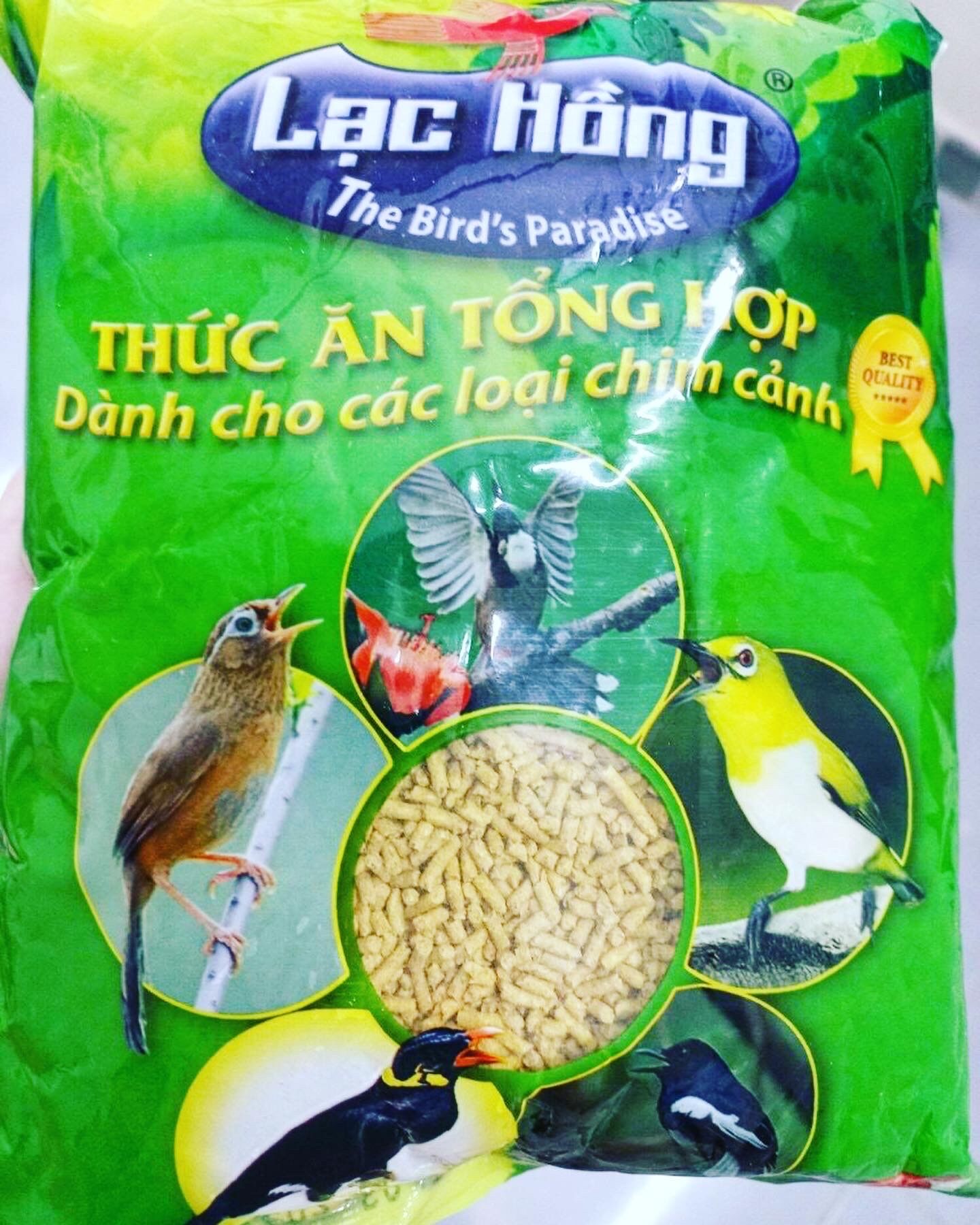 Cám trứng câu cá, cám chim tổng hợp