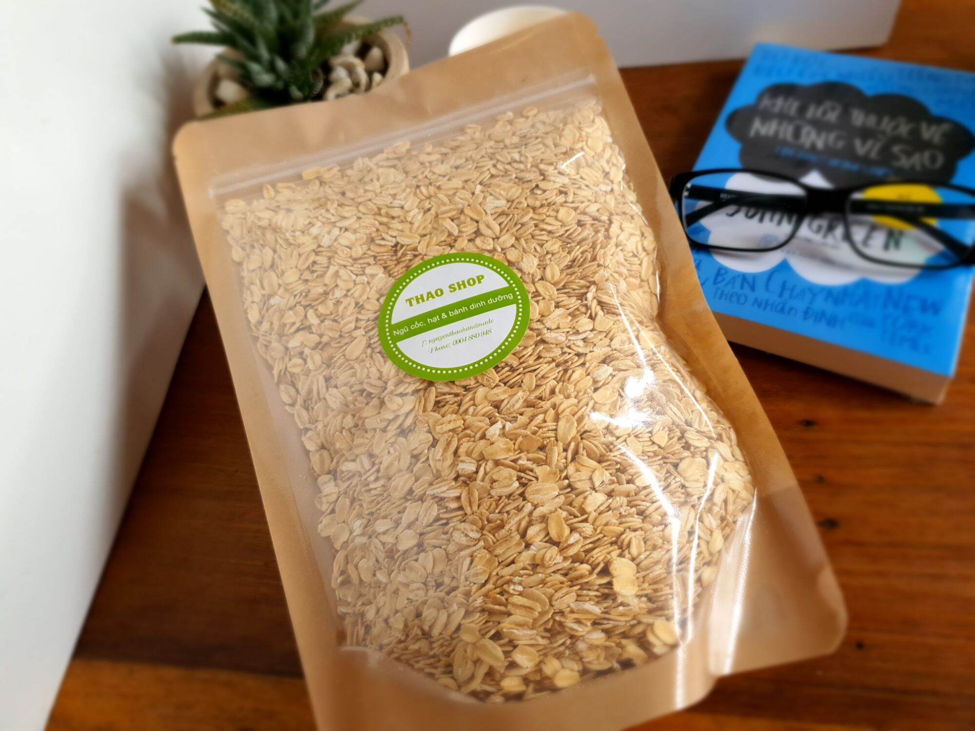 Yến mạch úc cán dẹt -500gr
