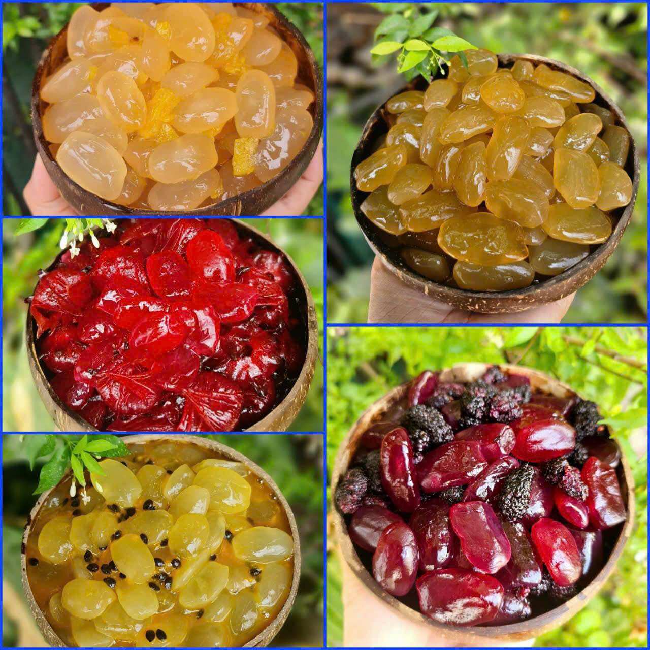 Hạt Đác Rim Khóm Hộp 550gr