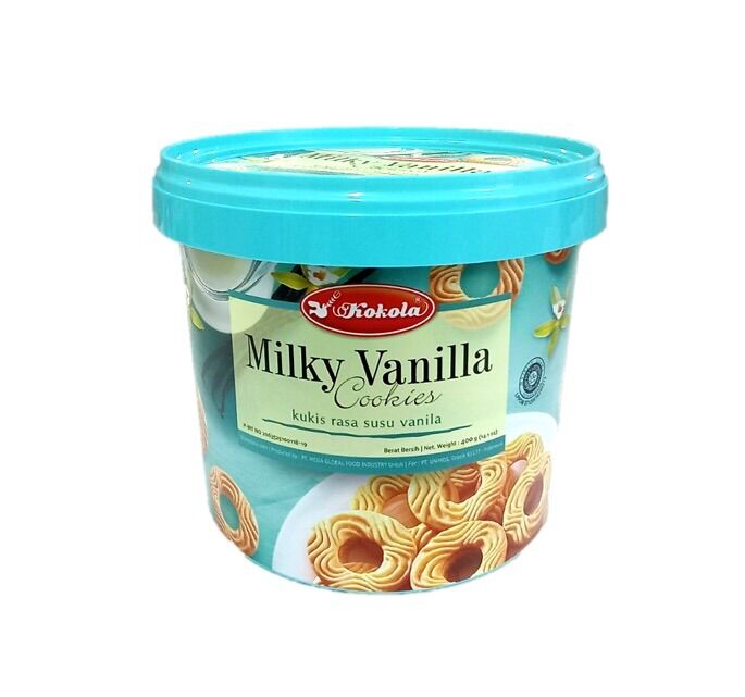 Bánh quy xô kokola 400gr vị vanilla