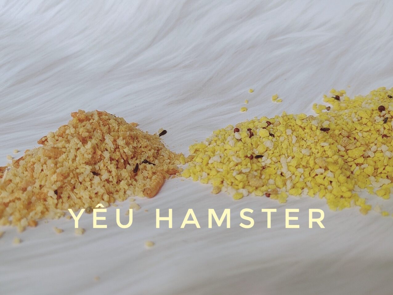 100GR- Cốm Trứng thái cho thú cưng, hamster, vẹt, chim...