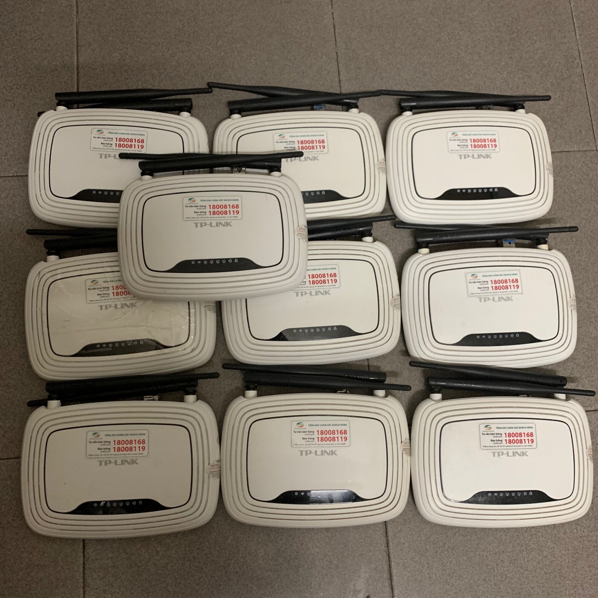 Combo 10 bộ phát wifi tp-link tl-wr841f 300mbps