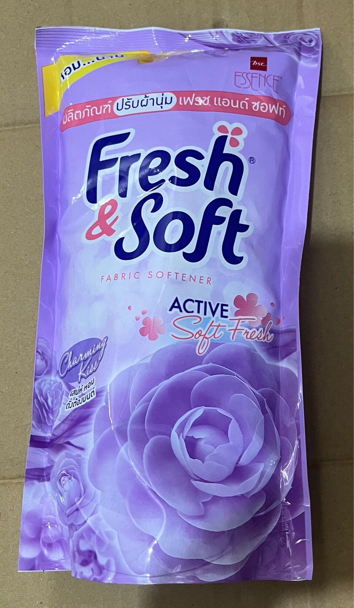 (KTT) Nước xả vải Thái Lan Fresh&Soft 550ml/túi