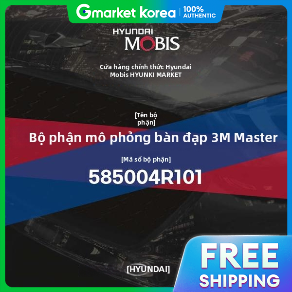 Master 3m Cylinder Pedal Simulator (585004R101) Hyundai Mobis Parts Mall Giá 8,192,100 Đồng*Miễn phí vận chuyển