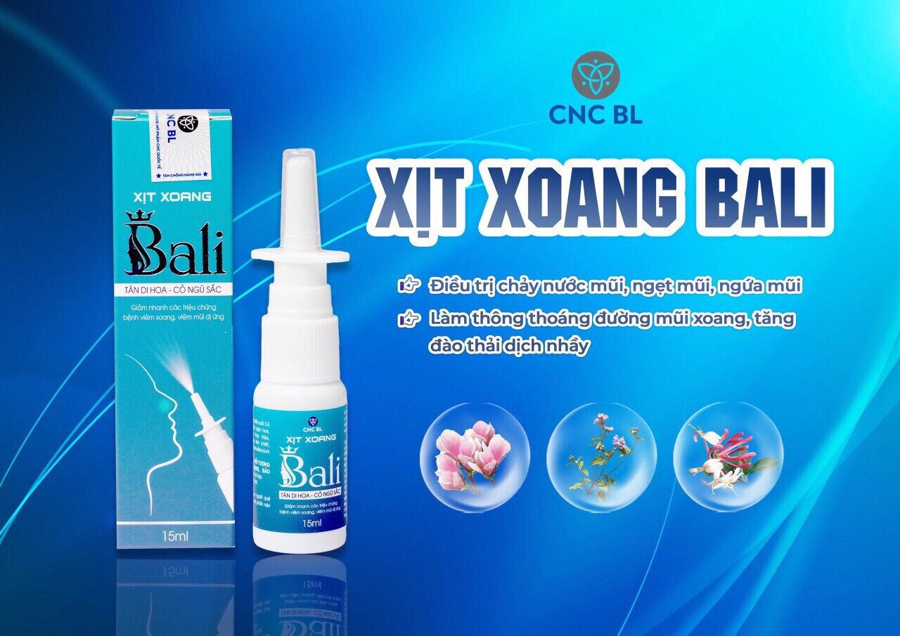 XỊT XOANG BALI 15ML