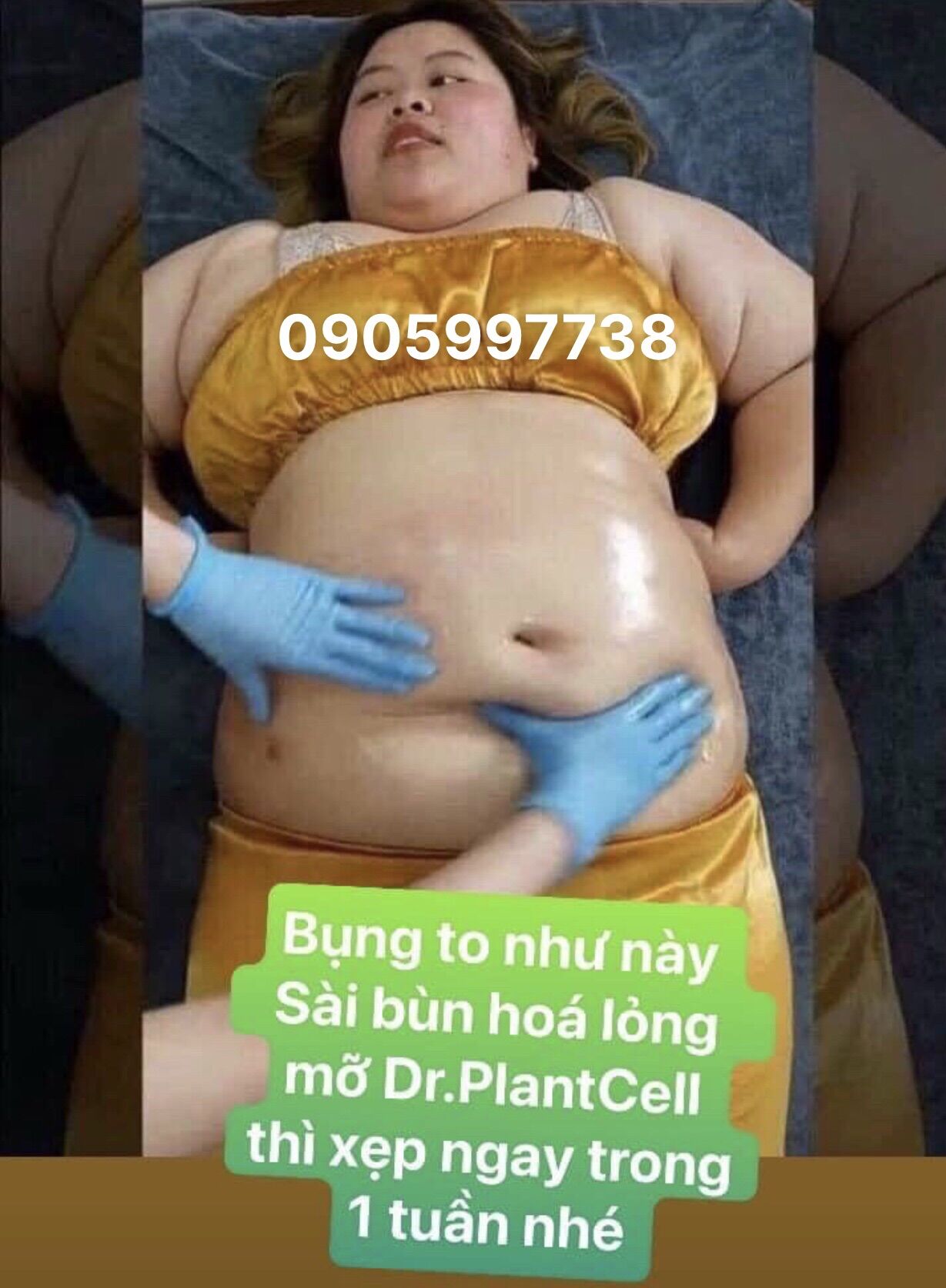 [HCM]Kem Tan Mỡ Bụng 24H Cao Cấp ( Dr.Plantcell) Bùn Non Hoá Lỏng Mỡ