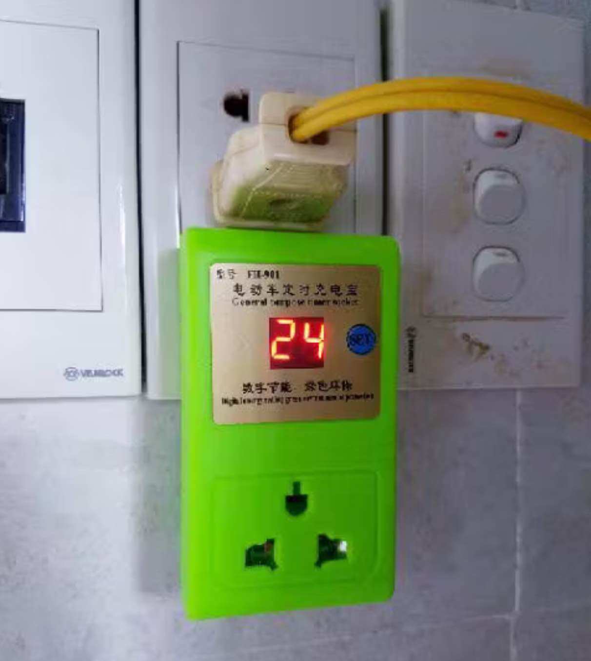 Ổ Cắm Điện Hẹn Giờ Sạc Thông Minh 1-24H