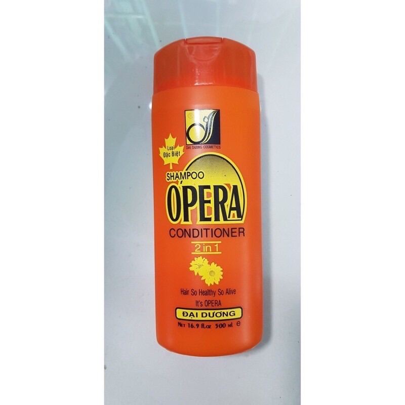 [Hcm]Dầu Gội Xả Opera 500Ml Loại Đặc Biệt Màu Cam