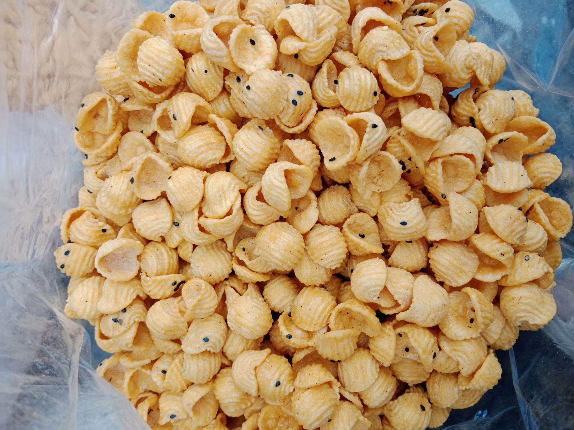 500gr snack ốc vừng, bim bim ốc vừng