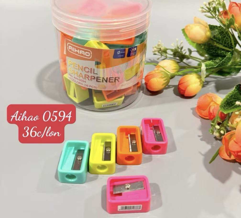 Gọt chì chuốt chì loại tốt, gọt chuốt chì gỗ có khay đựng, gọt chì 334, gọt chuốt chì gỗ hình thú, gọt chì cute