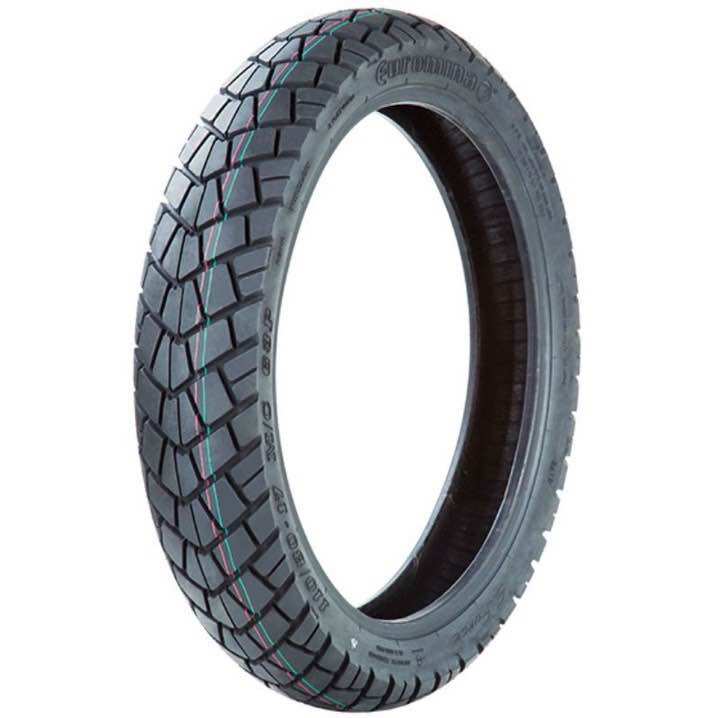 Vỏ lốp 2.75-18 trước cho suzuki en150, hj 125, win 100 không săm/ruột cao cấp euromina xuất khẩu châu âu