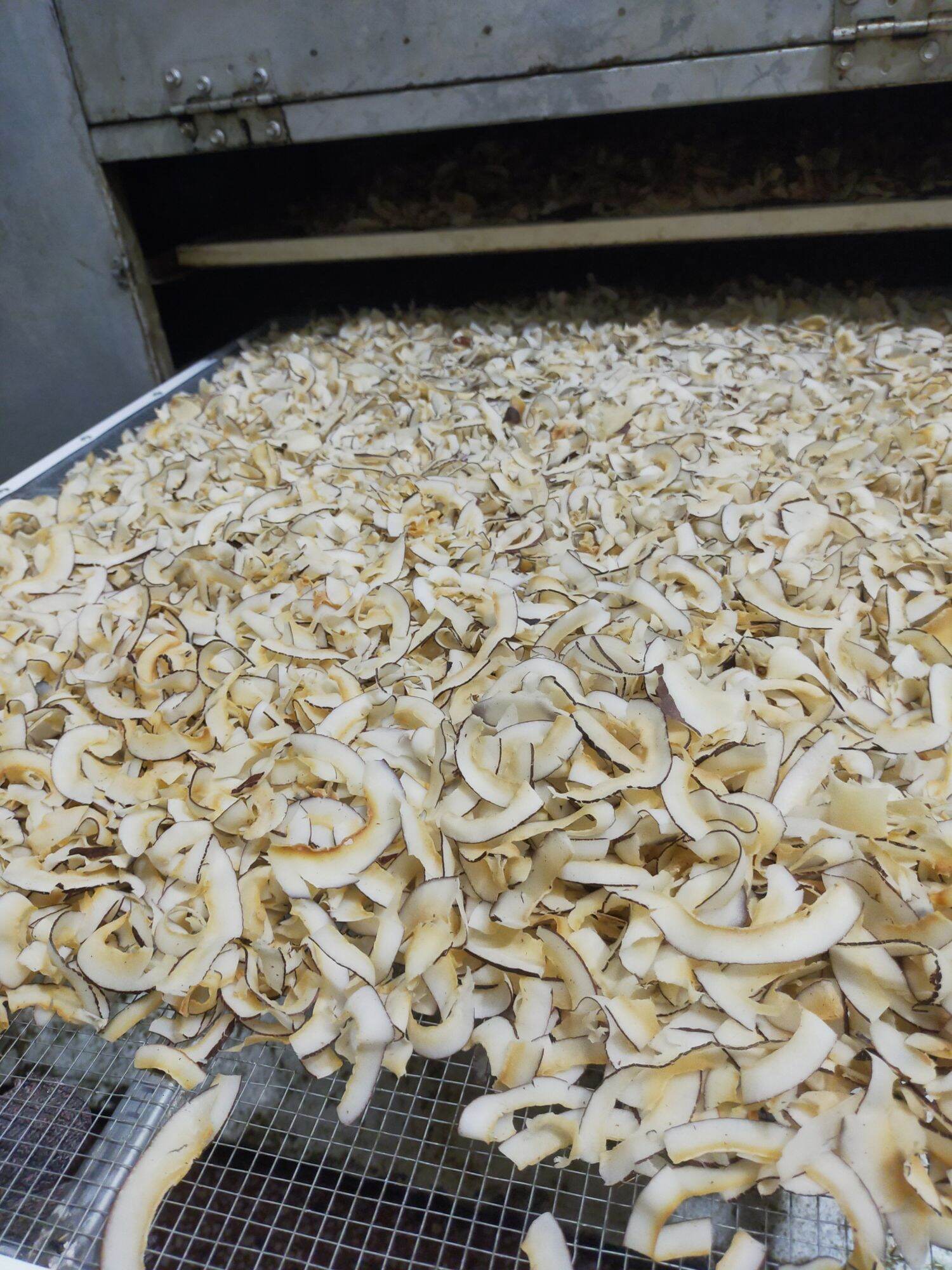 Dừa sấy giòn keto ko đường (hộp 500g)