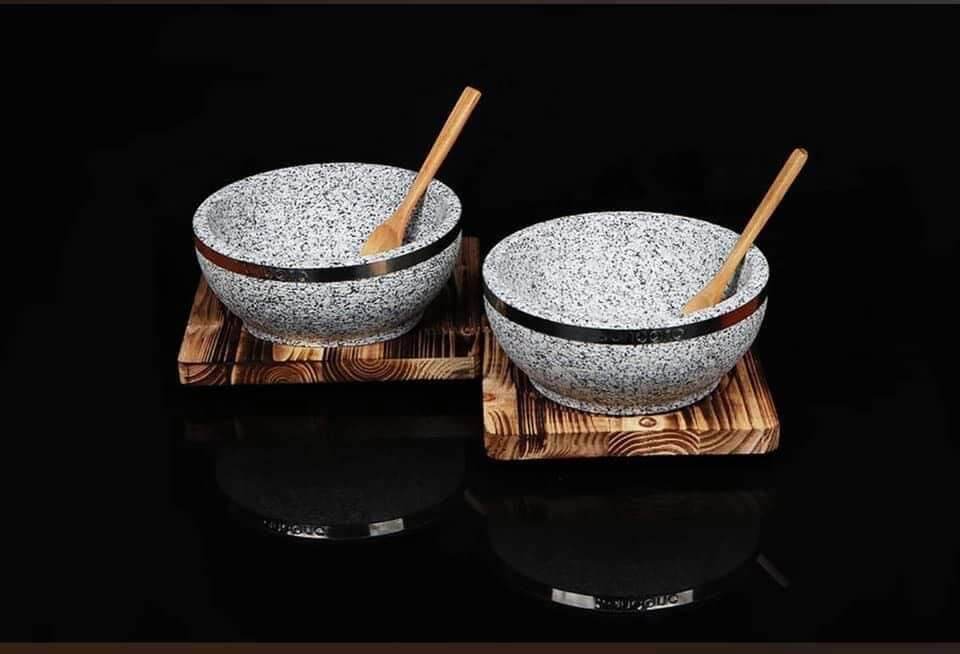 bát đá ,thố đá, bát phở kiểu hàn quốc