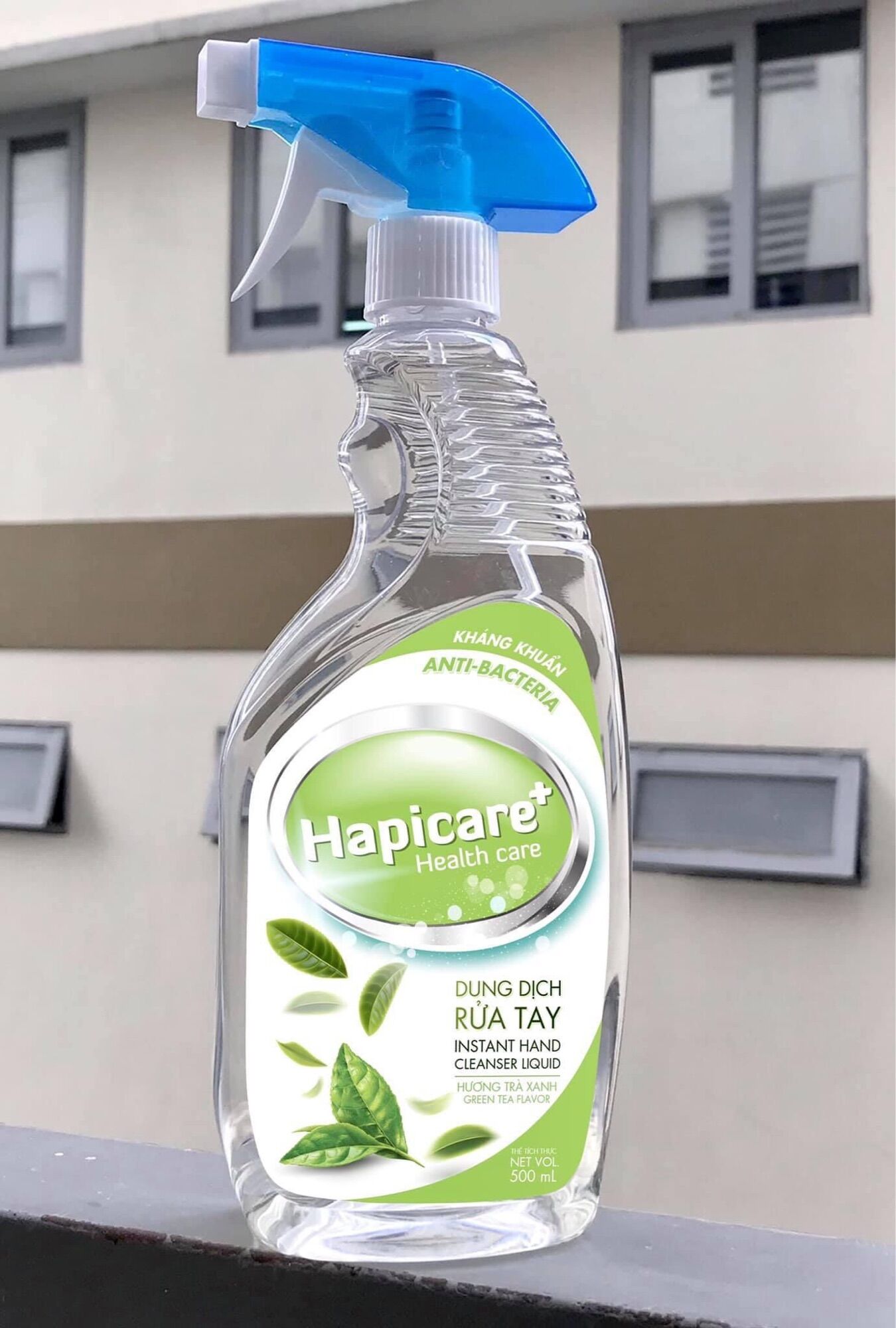 Chai nước rửa tay hapicare 500ml