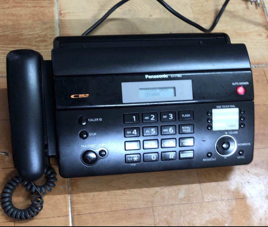Máy Fax Giáy Cuộn Panasonic 983,987 Model Đời Cao