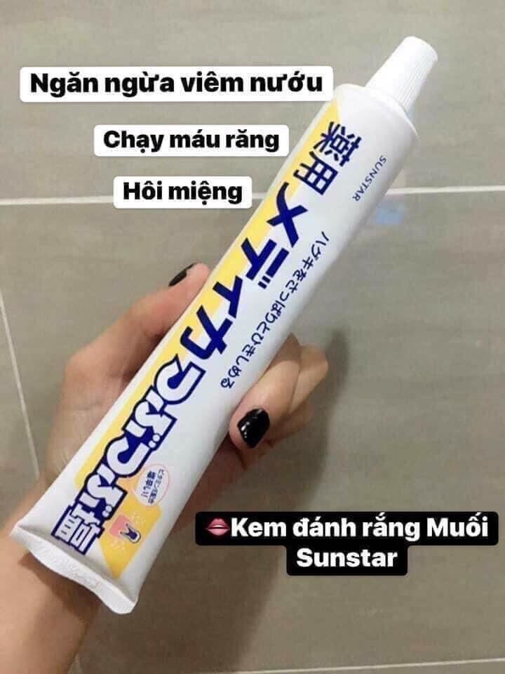 Kem đánh răng muối Nhật Bản
