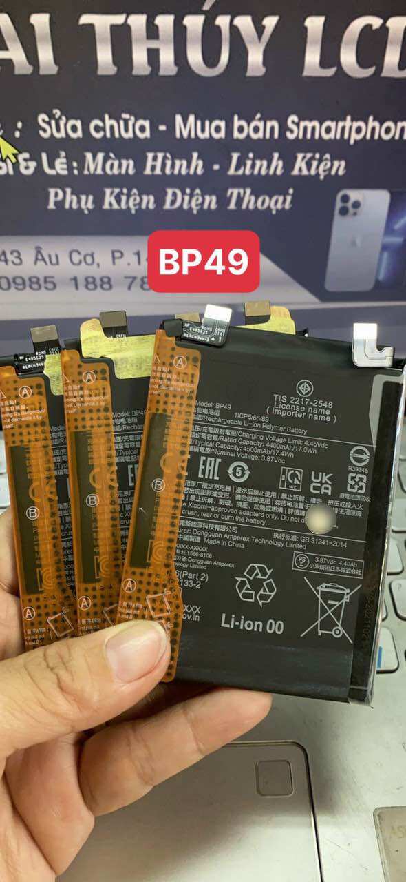 Pin zin xiaomi poco f4