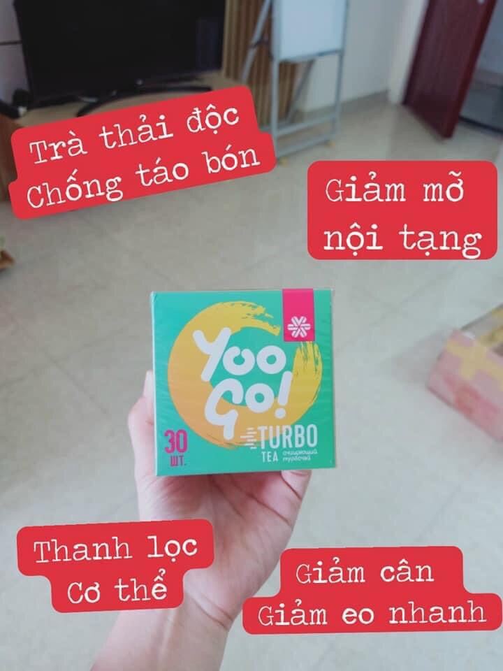 Thực Phẩm Bảo Vệ Sức Khỏe Trà Thảo Mộc Yoo Go Turbo Tea