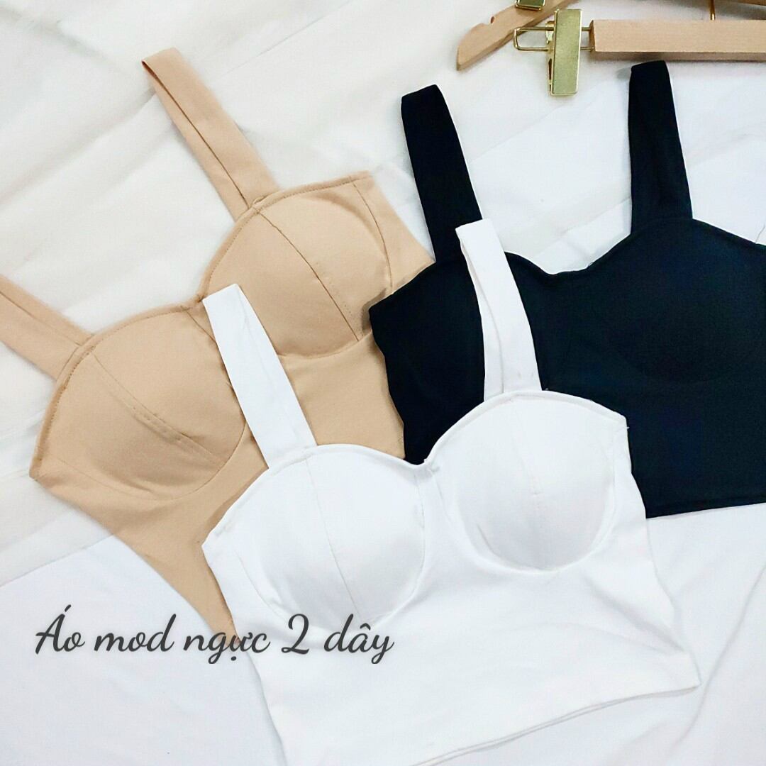 Áo 2 Dây Cup Ngực Thun Porip