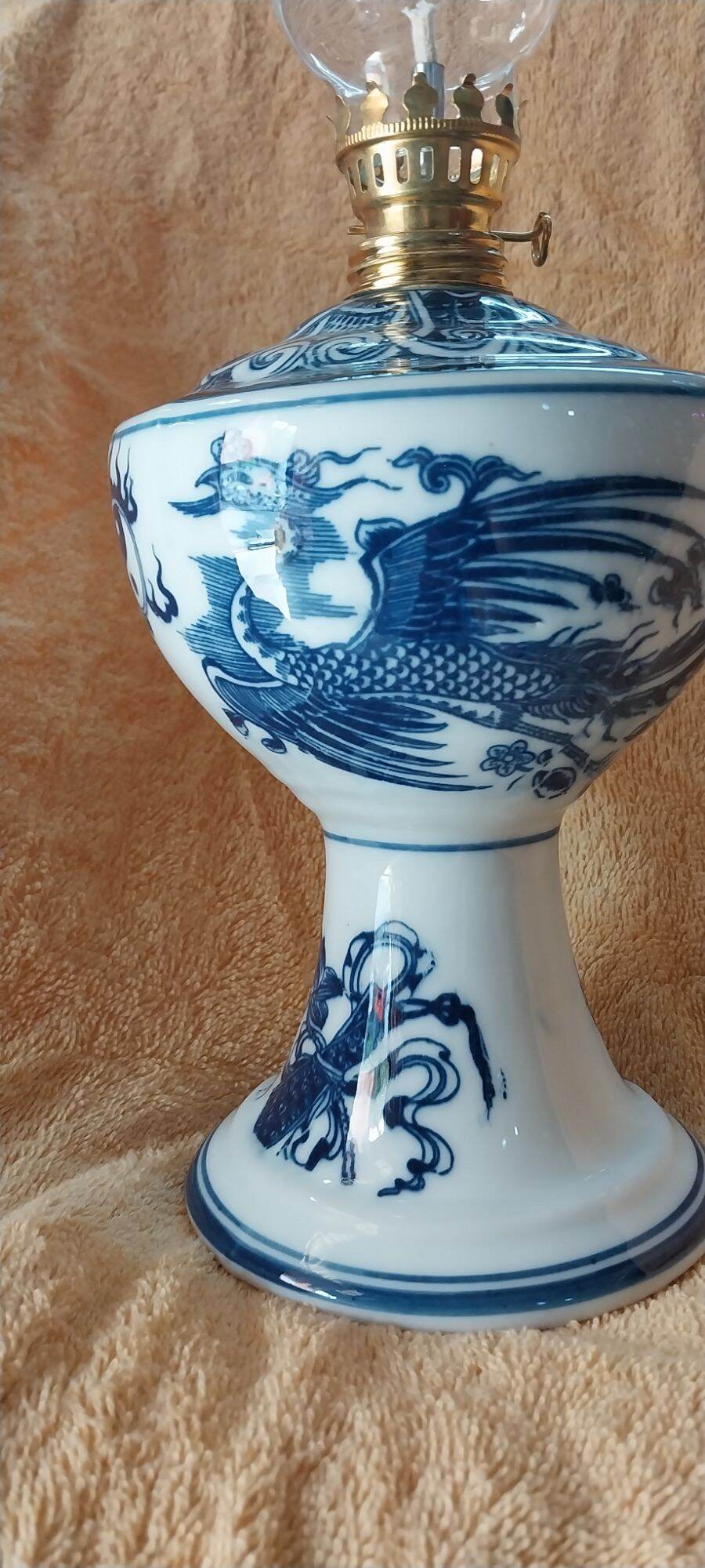 ĐÈN DẦU GỐM SỨ BÁT TRÀNG