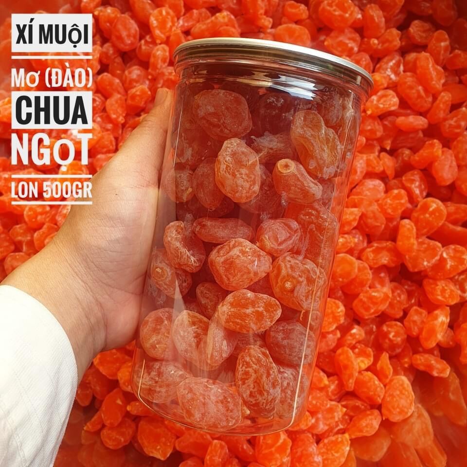 Xí Muội Đào Ômai Mơ 500gram