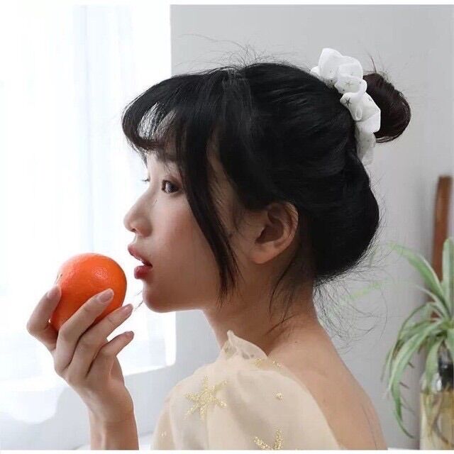 Cột tóc Scrunchies ngôi sao lấp lánh Meily Store