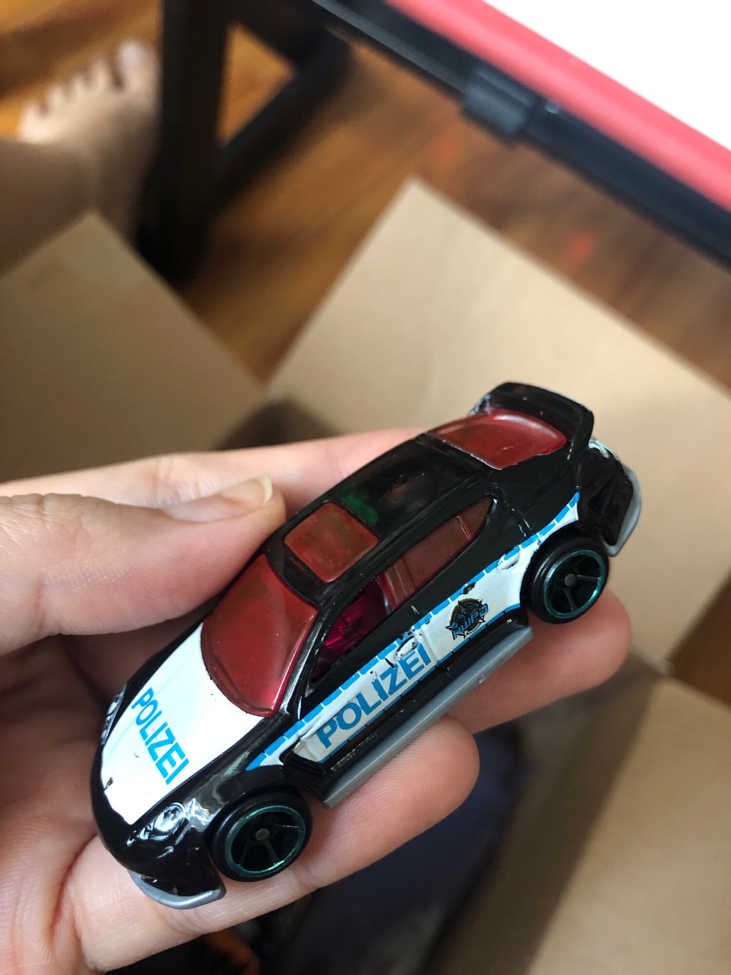 [HCM]Mô hình hotwheel lẻ xanh/đen không card - 3