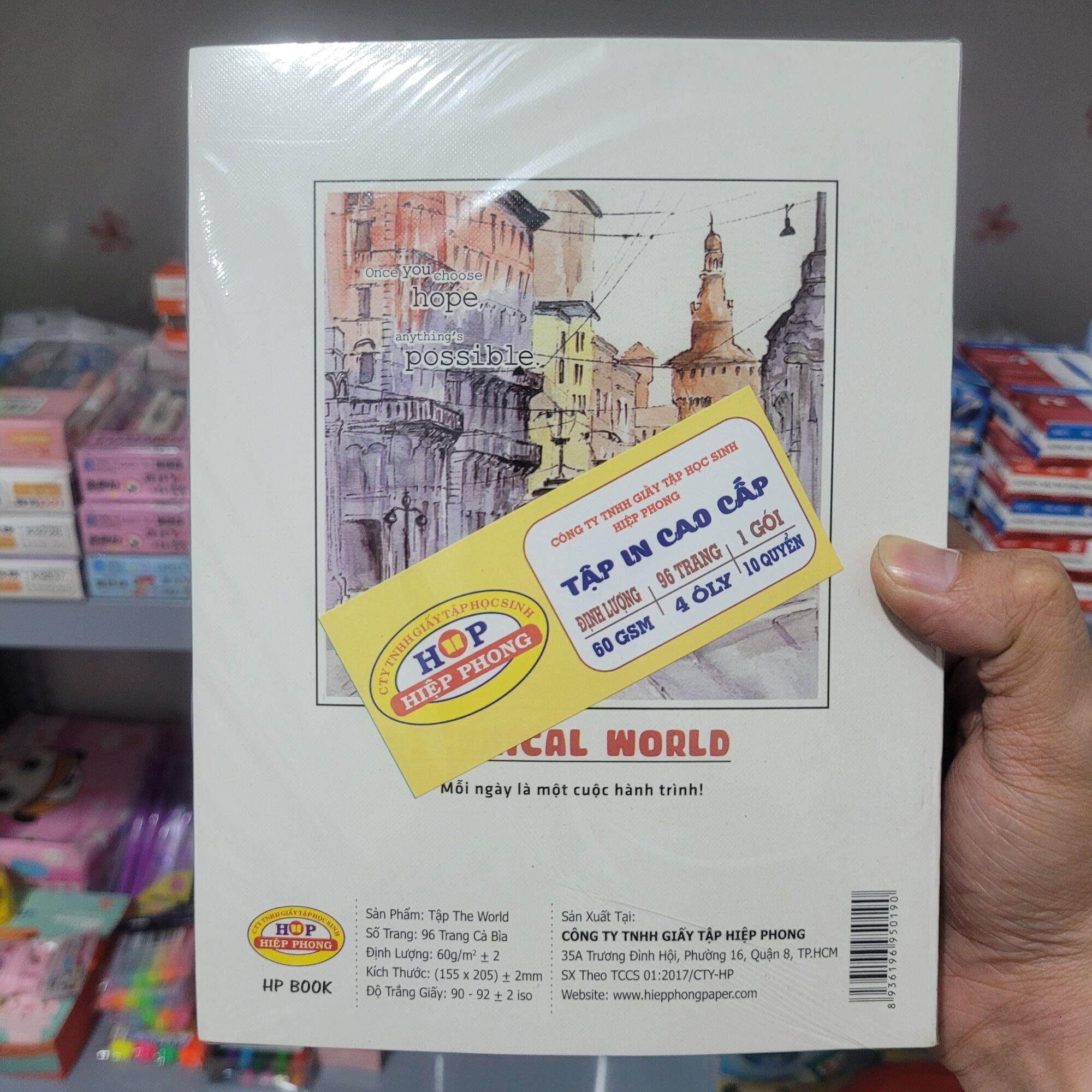 ✅ 10 Quyển - ĐL 60 Gsm (Mỏng) Tập Vở Học Sinh 96 Trang/200 Trang -  A5 - 4 Ô ly