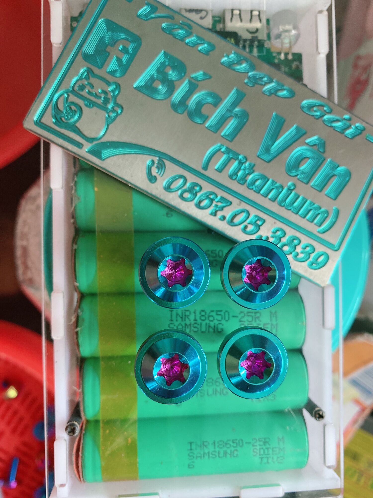Combo 4 ốc dè sau Exciter