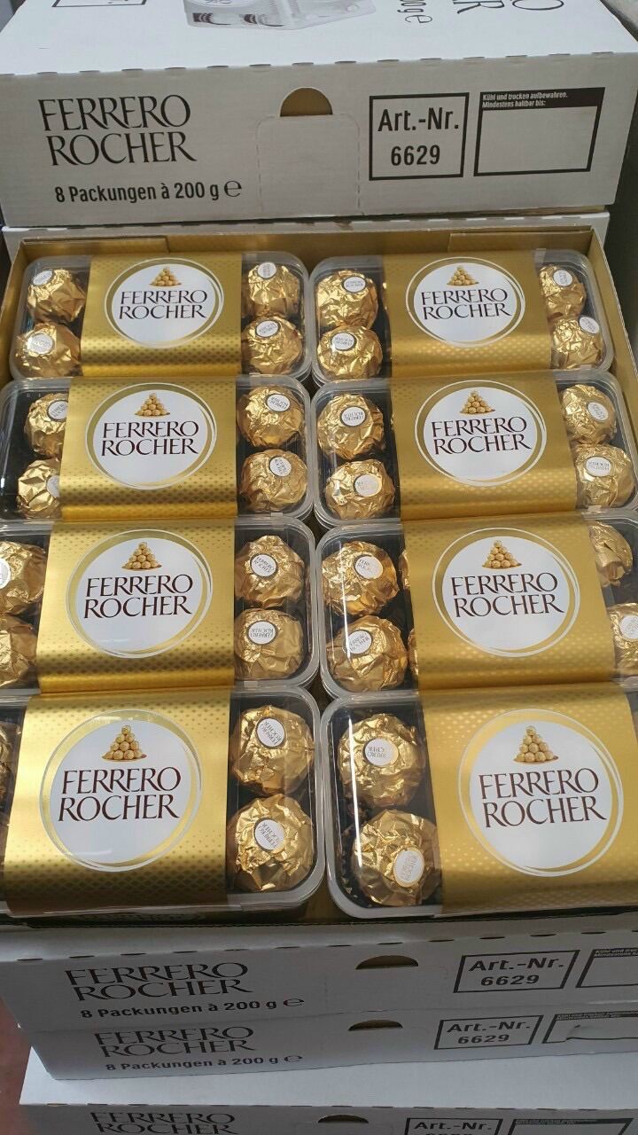 Chocolate Ferrero Rocher - Hộp 16 Viên 200g
