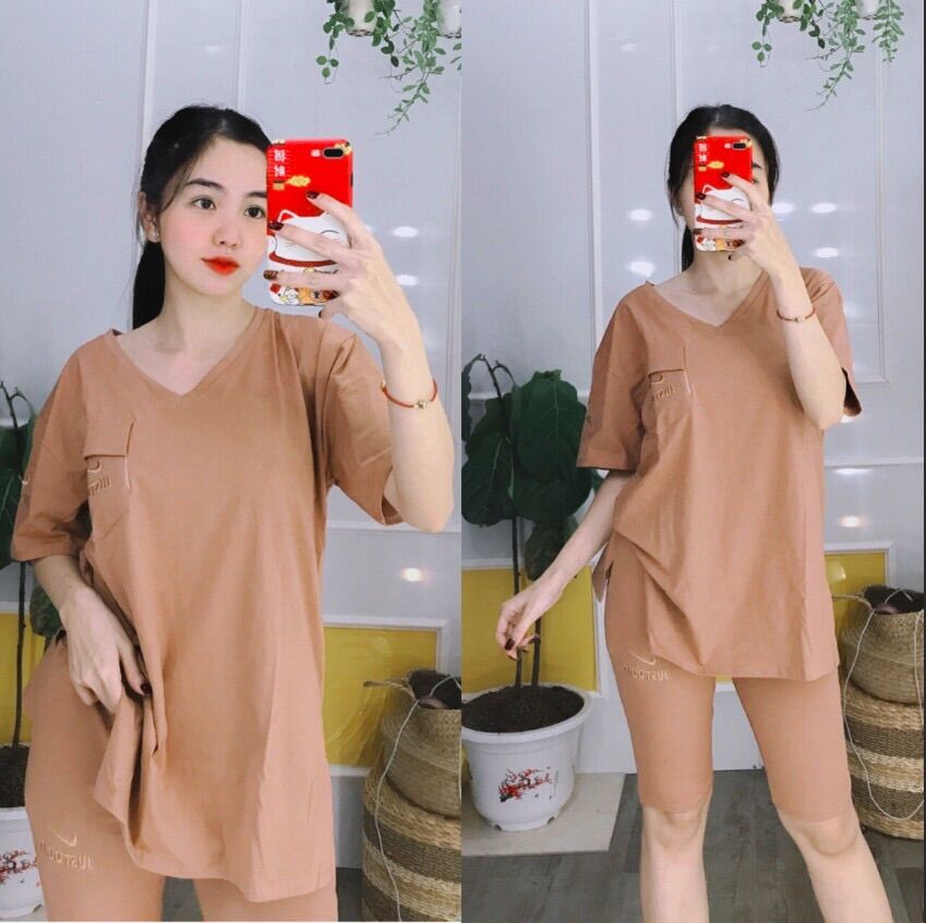 [CÓ BIGSIZE TỚI 85KG] Set bộ, đồ bộ lửng mặc nhà thun cotton dễ thương