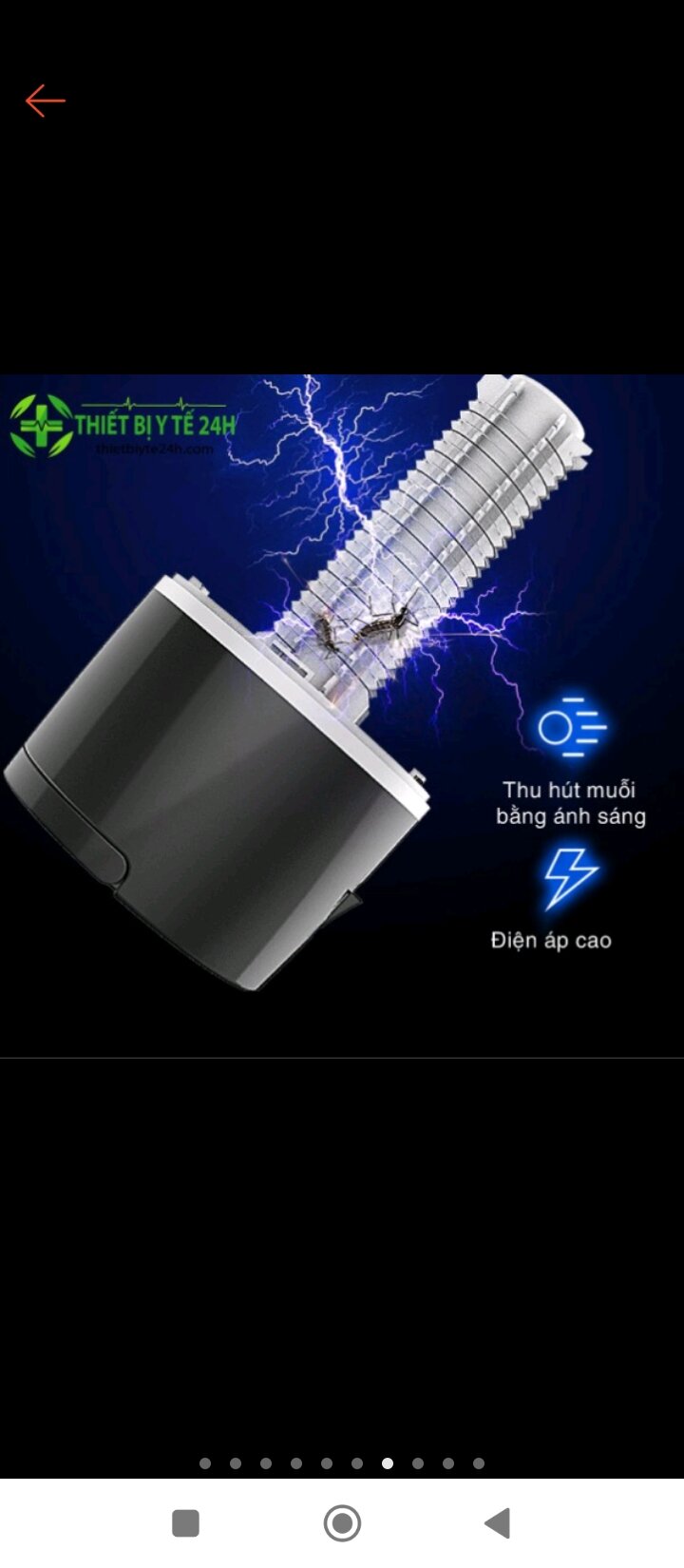 Đèn bắt muỗi