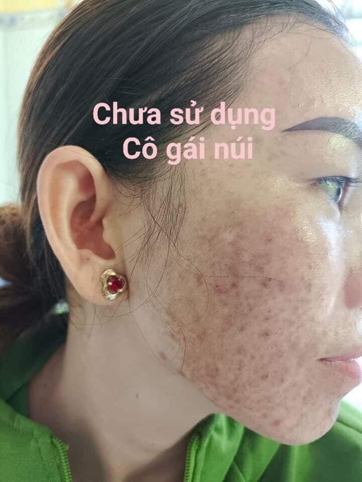 Mặt nạ cao lá rừng cô gái núi