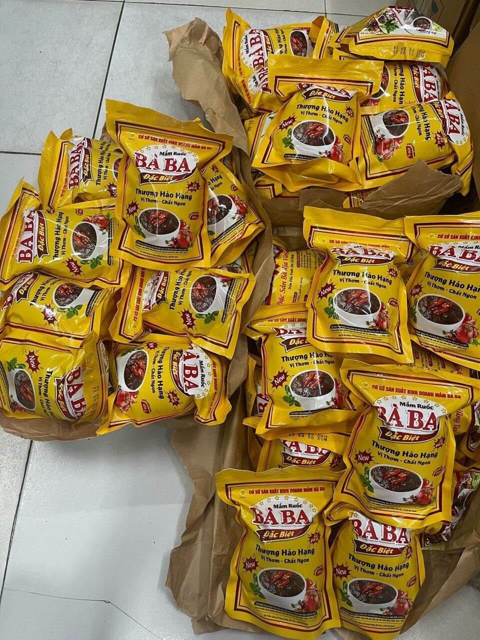 Mắm Ruốc Bà Ba (Bịch 450gram )- Hương Vị Đậm Đà