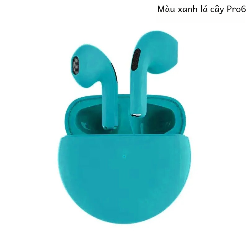 Gốc pro 6 tws không dây bluetooth tai nghe tai nghe mini fone tai nghe stereo thể thao tai nghe đối với xiaomi android earbuds