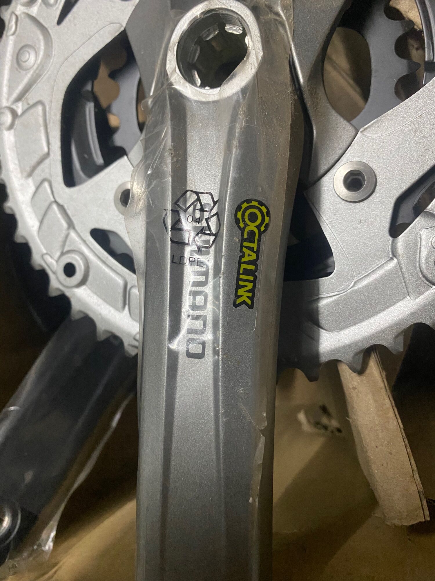 Shimano Alivio FC MT410 Crankset 9 Speed MTB Mountain Bike