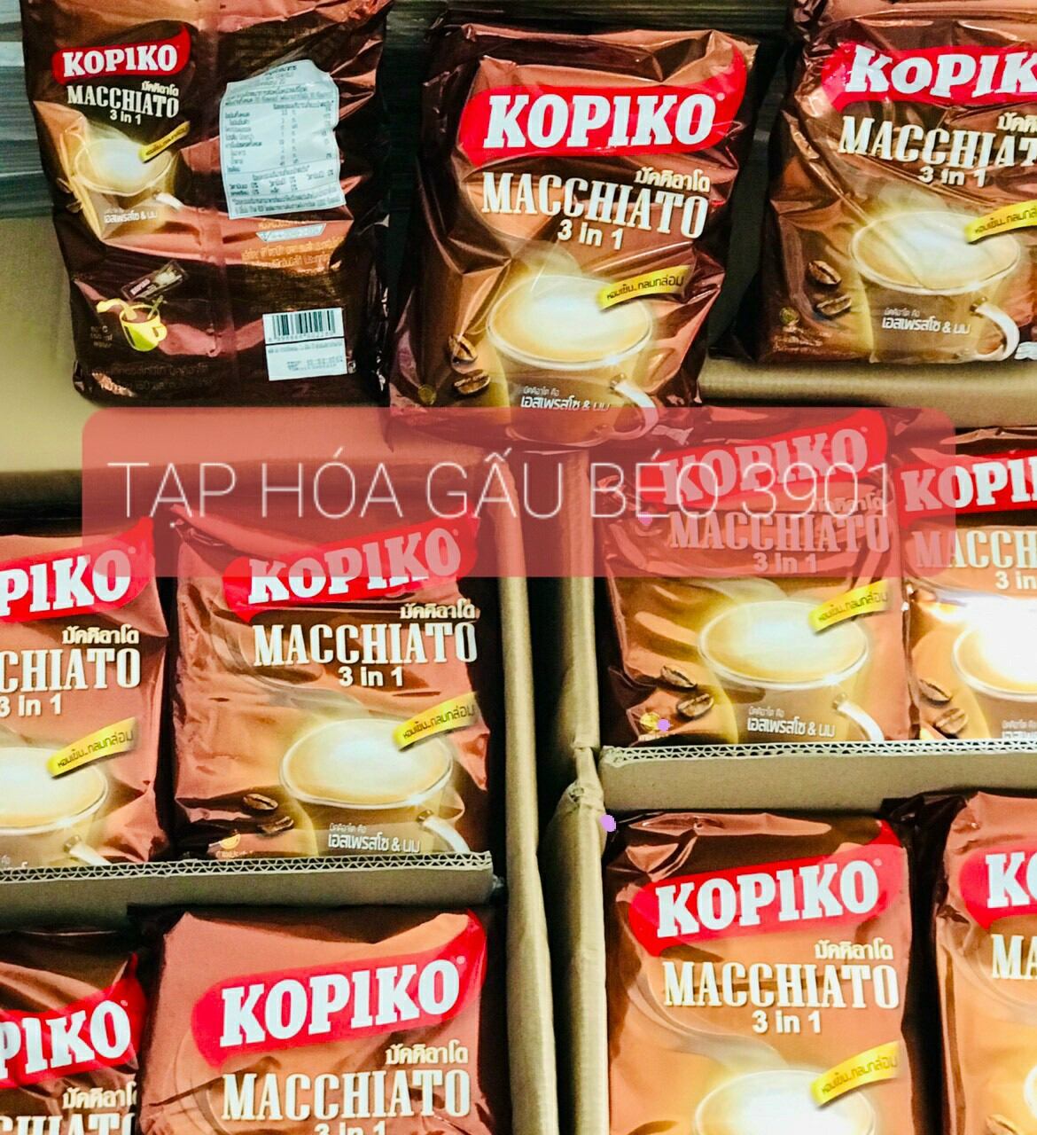 CÀ PHÊ SỮA KOPIKO MACCHIATO 3IN1