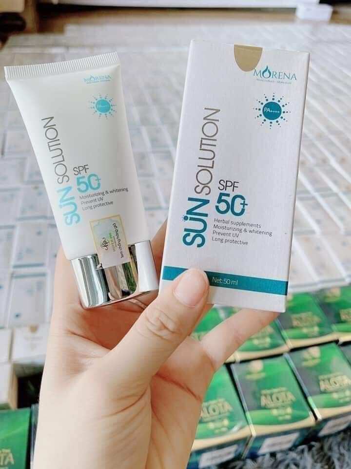 Kem chống nắng Morena Huyền Phi chính hãng - Chống tia UV Siêu Đỉnh, Dưỡng da, Nâng Tone 24h