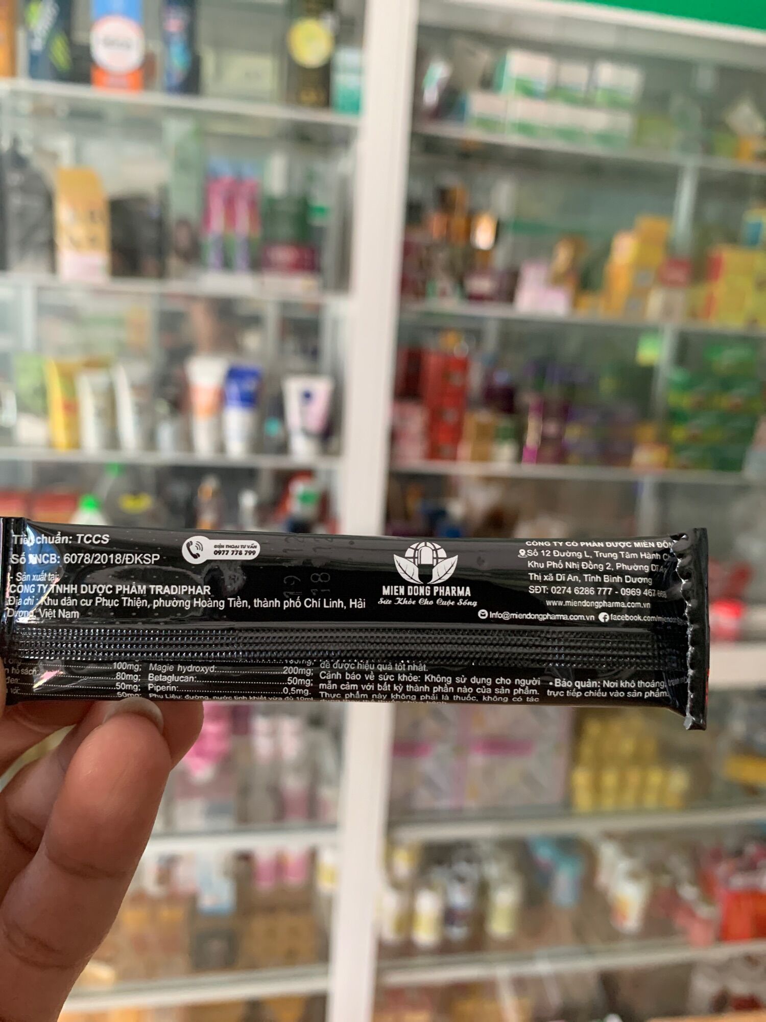 Gói Nghệ Đen Nano Cumin - hộp 20 gói