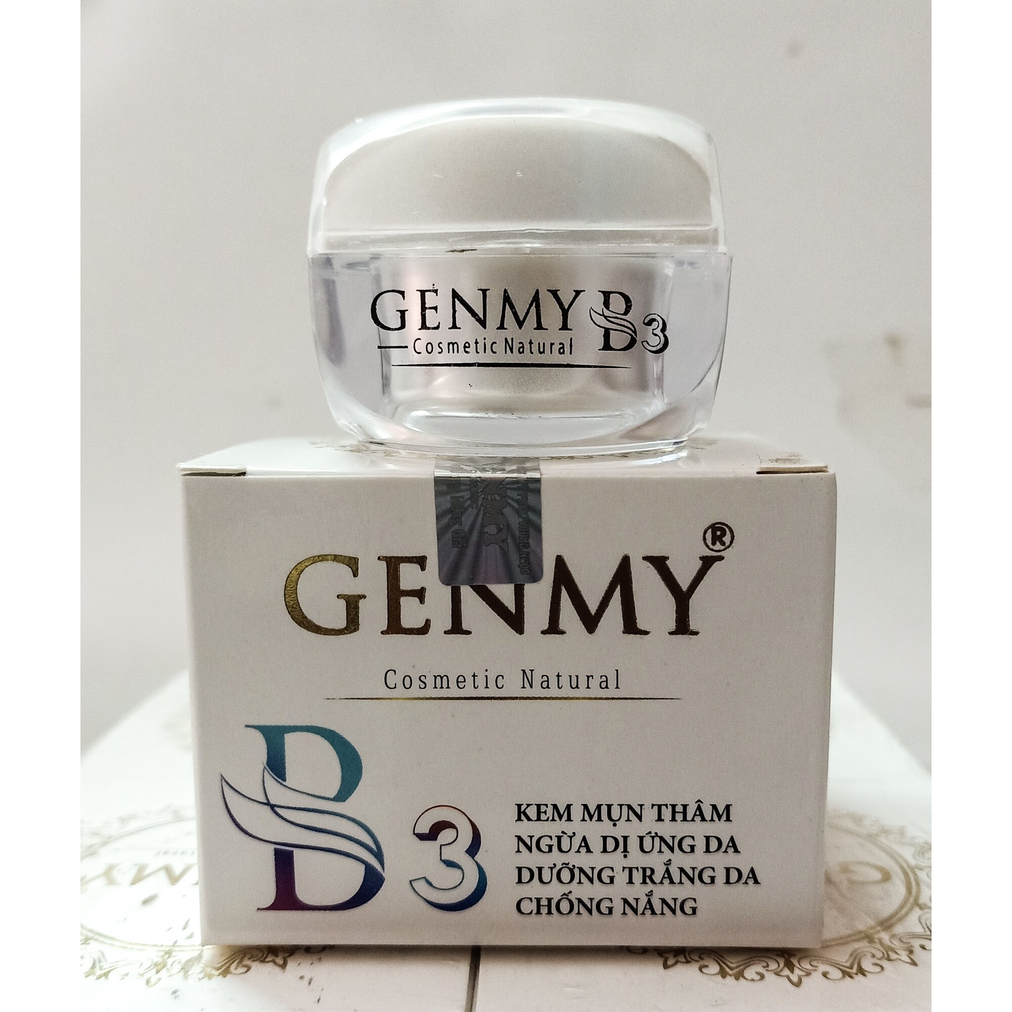 Kem genmy b3 - mụn thâm 10g