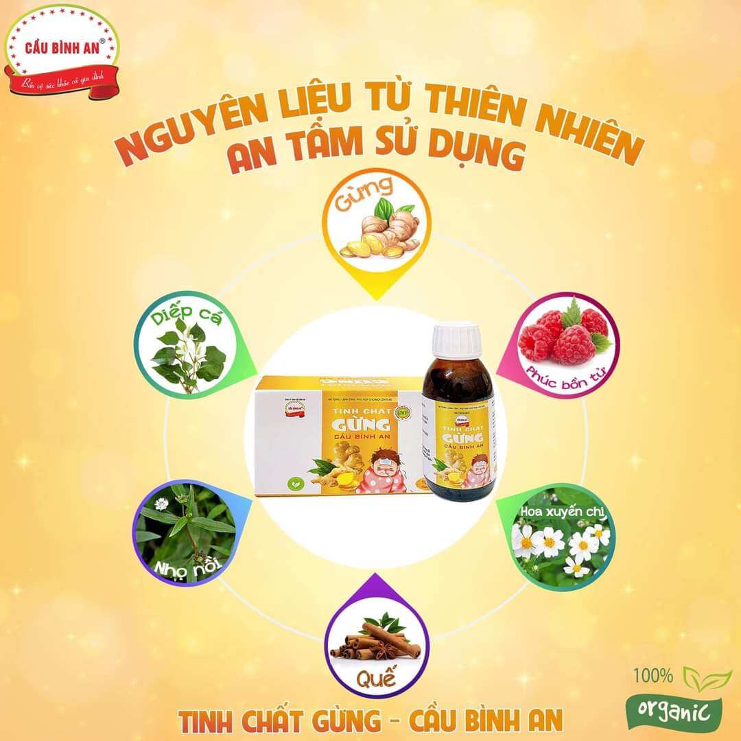 Tinh chất Gừng Cầu Bình An