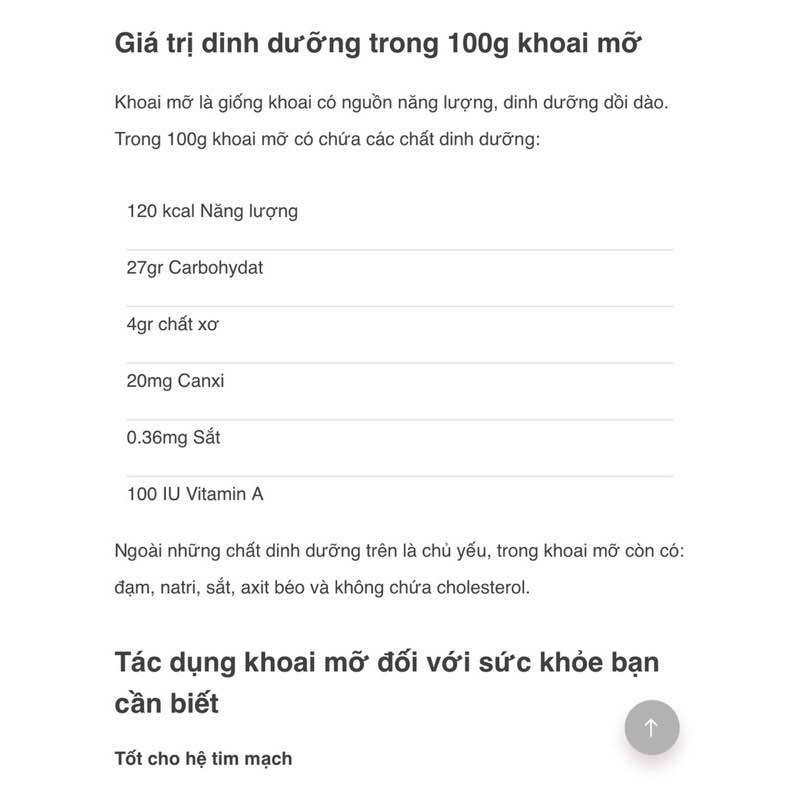 Khoai mỡ tím(củ giống )